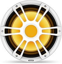 Garmin Fusion® Signature Series 3i Marine Subwoofers, 12" 1400-watt CRGBW Sports White Marine Subwoofer