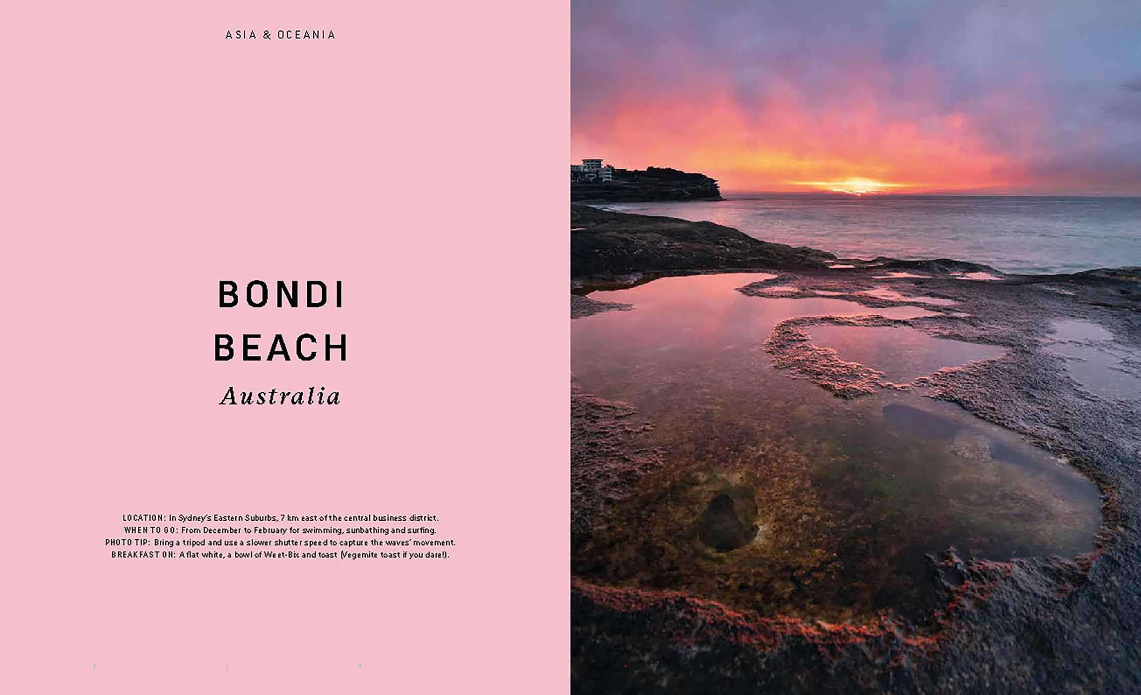 Sunrise Destinations /anglais: the world's most beautiful places to watch the sun come up