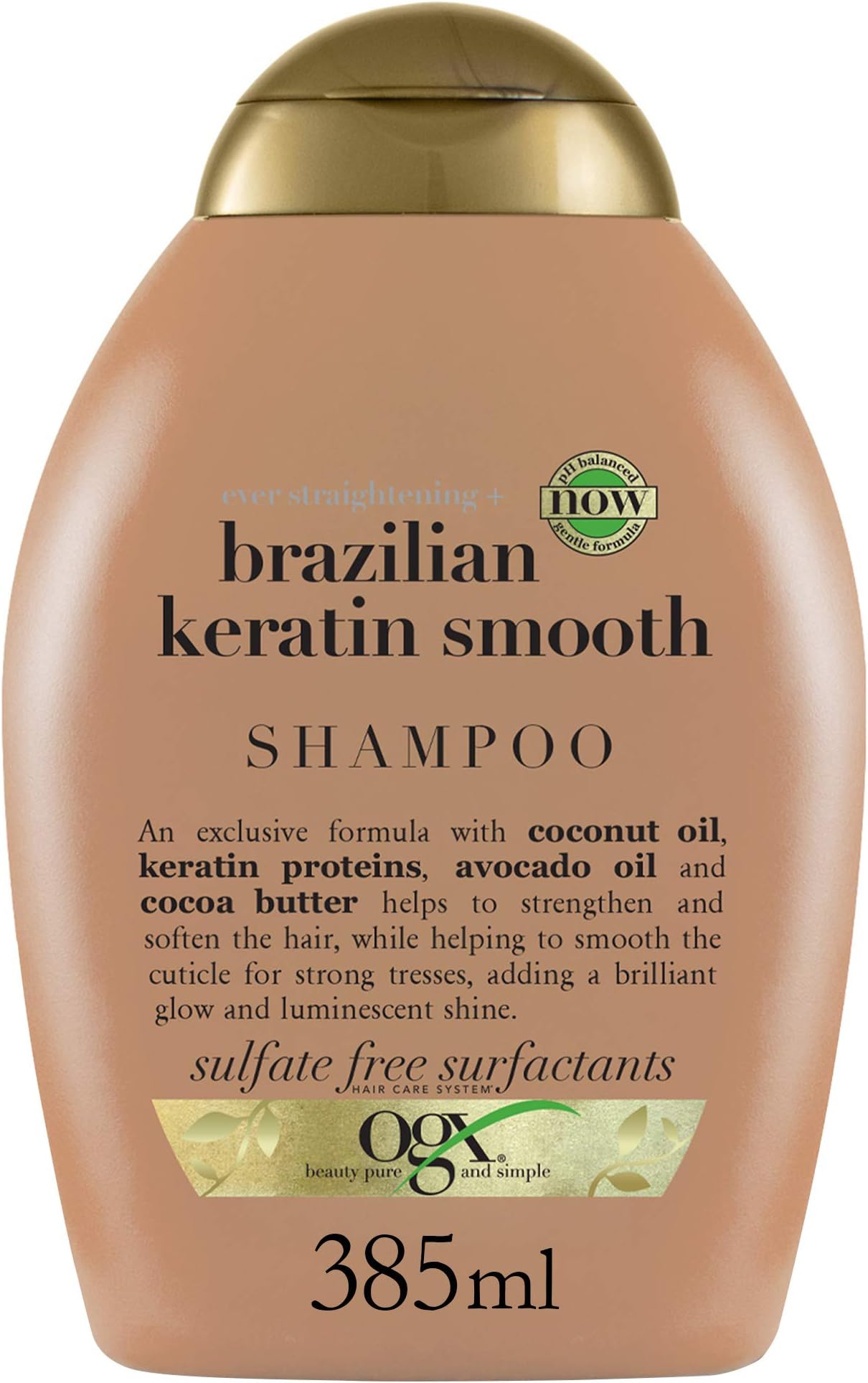 OGX Ever Straightening Brazilian Keratin Therapy Shampoo 385 ml