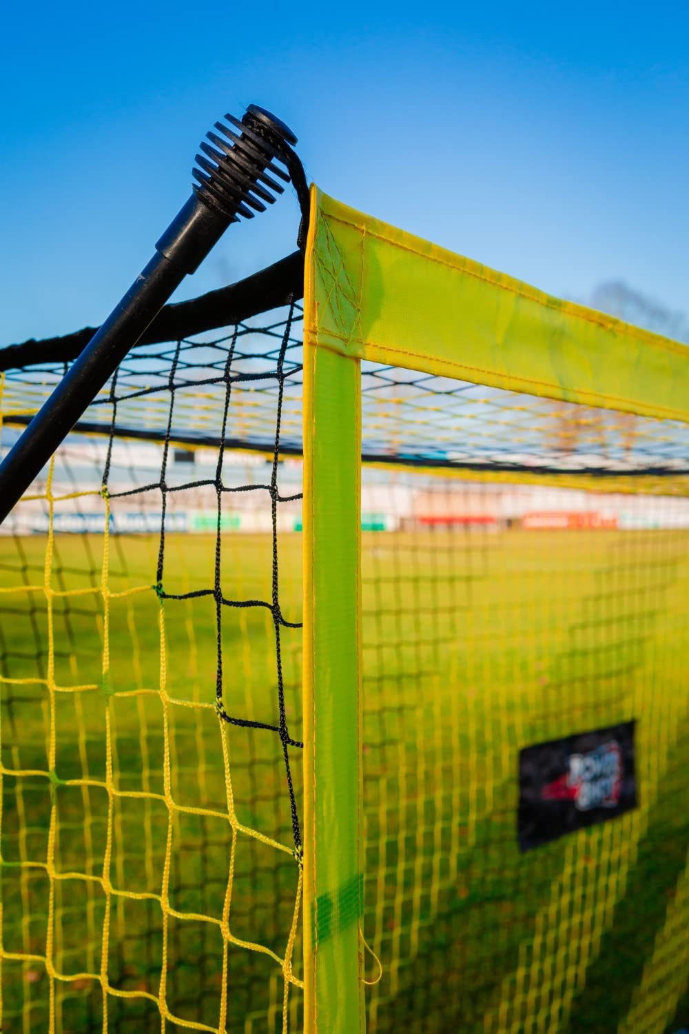 QUICKFIRE® Portería de fútbol Powershot - Autolastrada y de fácil Montaje y Transporte - tamaños a elección