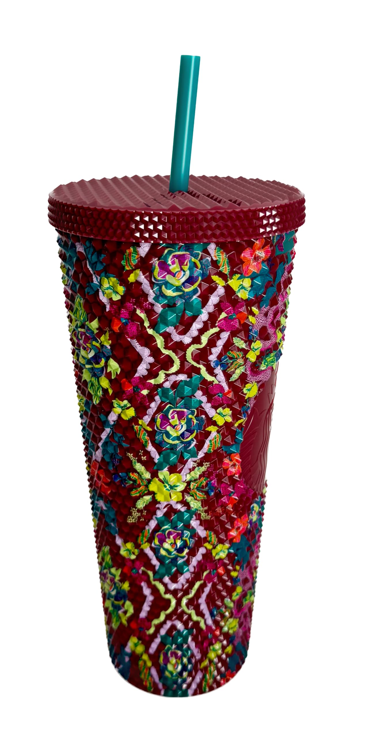 Amazon.com: Starbucks Fall 2025 Floral Bling Cold Cup with