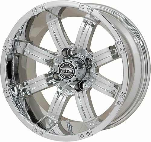 Miniatura 9 de Tempest - Rueda de aluminio para carrito de golf, patrón de pernos de 0.157 x 4.000 in (se vende como una sola unidad)