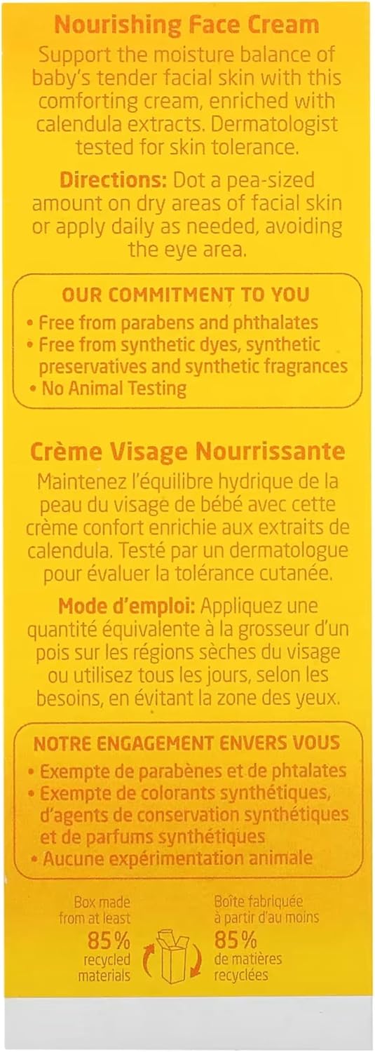 Weleda Products BG19562 Weleda Products Calend Baby Face Creme - 1x1.7OZ