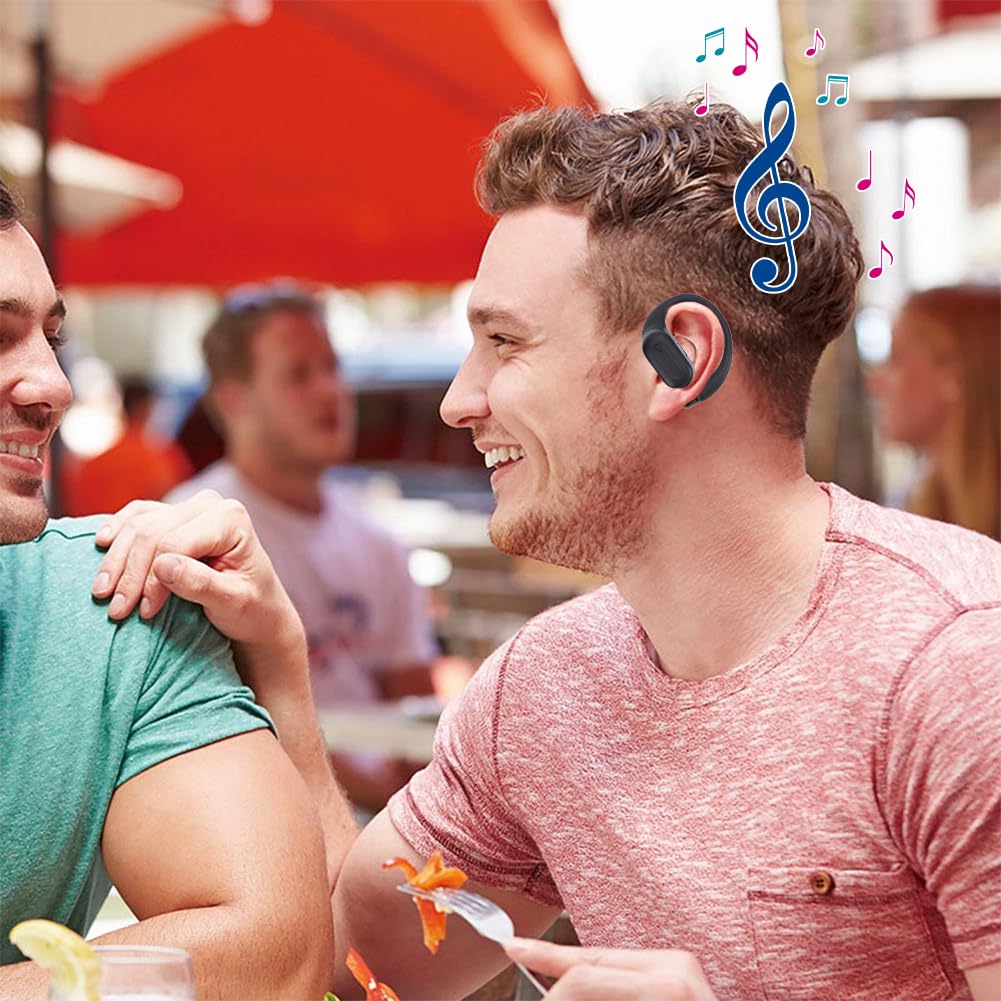 Leopacat Translation Earbuds Real Time,Open Ear Headphones,3 in 1 Bluetooth 5.3 Online Two Way Translator Earbuds Support 144 Languages Accents Translation Device for Travel Business Learning - Image 2