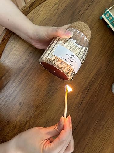 Vista 12 de Cloche de cristal con Striker, soporte de vidrio con Striker, Match Cloche Glass con Striker, soporte Match Striker, soporte de baño de lujo