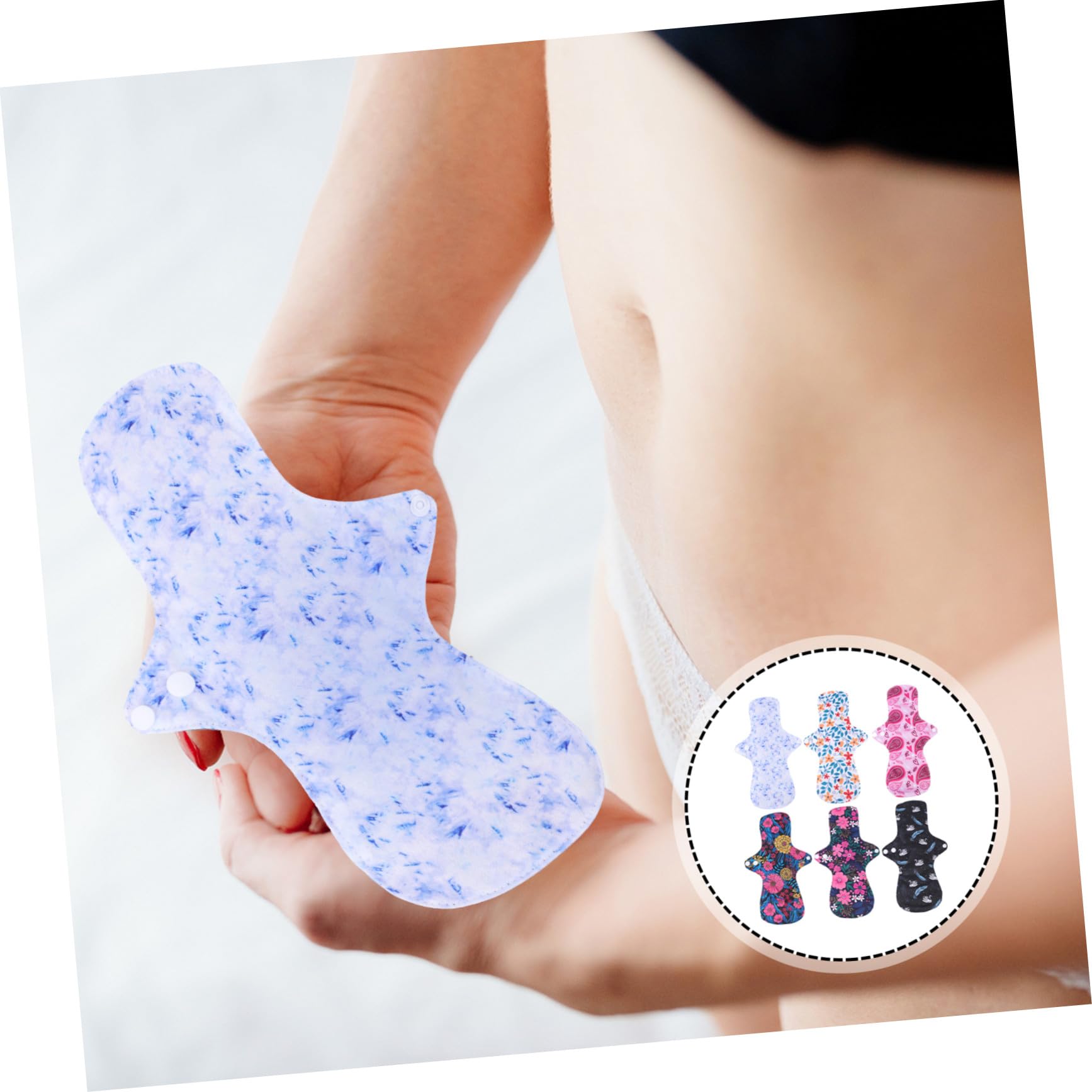 Compresas Sanitarias Reutilizables 6 Piezas de Pul para Adulto