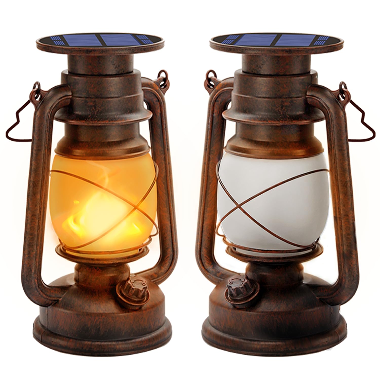 2 Lanterne Solari Gonfiabili Impermeabili - Luce LED Per Campeggio, Escursioni Ed Emergenze - Foto 2