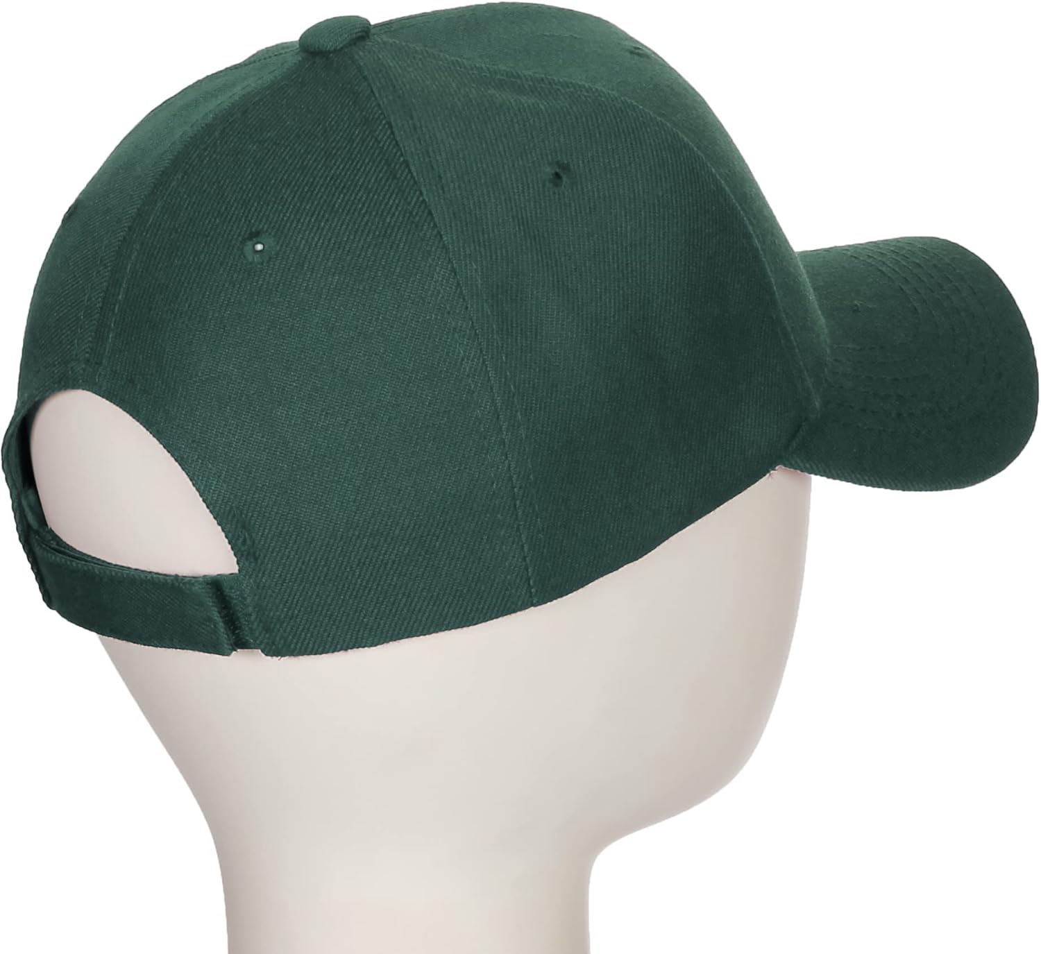 Daxton Classic Baseball Hat Custom A to Z Initial Team White Bottom Top Black Letter - Image 2