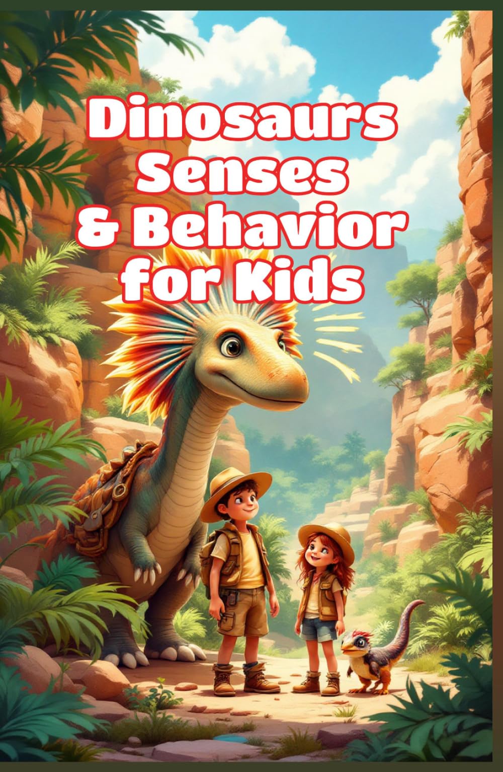Dinosaurs Senses and Behavior for Kids: How Prehistoric Giants Saw, Heard, Smelled, Hunted, and Survived in the Ancient World (Dinosaurs Basic For Kids)