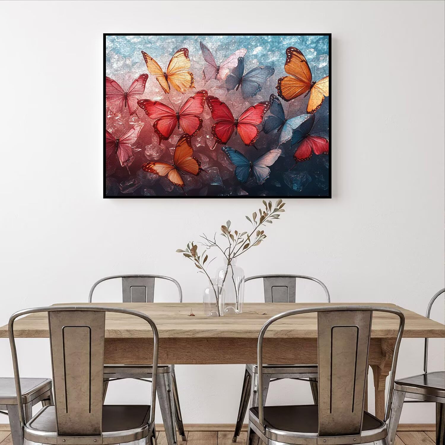 Puzzle 3000 Pezzi farfalla Puzzle Adulti, Gioco Educativo, n-263 | Jigsaw Puzzles Ghiaccio, Impossibile Difficile Sfida, Classici Gioco Familiare, Giochi Divertenti, Idee Regalo