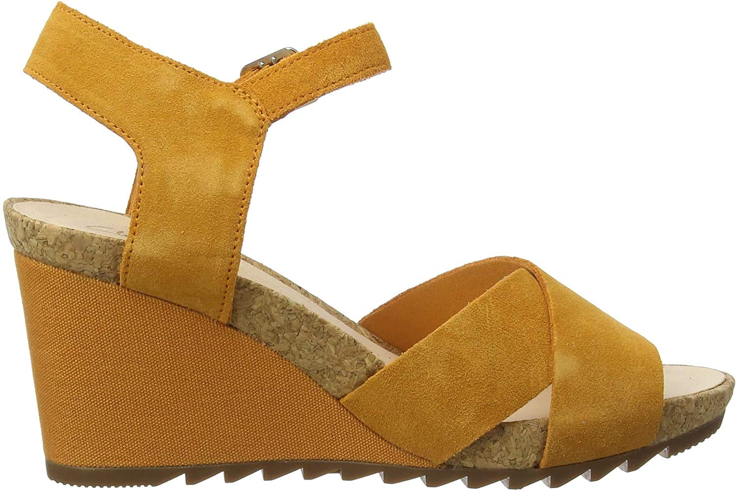 Clarks Flex Sun Wedge Sandal Clarks Flex Sun Suede Pink Wedge