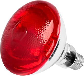 Infrared Heat Lamp Bulb | Red Light Heating Bulb, Compatible with E26 & E27 Standard Sockets for Local Warmth