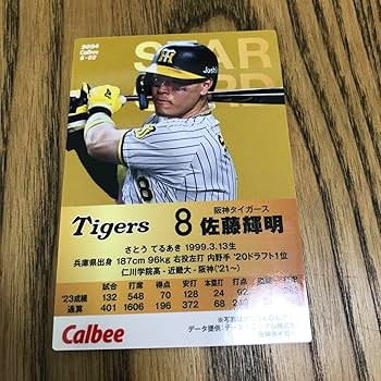Amazon.co.jp: カルビープロ野球チップスカード2024 阪神