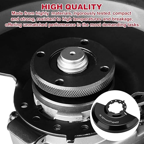 Miniatura 6 de Para amoladora angular Milwaukee 43-54-1220 5" Tipo 27 Protector de cuchilla de rueda 2780-20, 2781-20, 6117-30, 6117-31, 6124-30