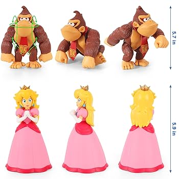 Amazon.co.jp: 8パック カートゥーンフィギュア おもちゃ 5