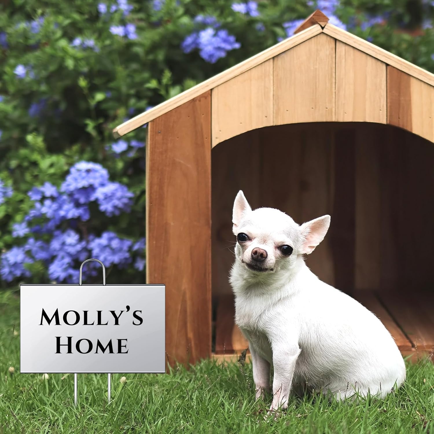 Landhoow 30 Pcs Large Garden Plant Markers Metal Plant Labels Sign 6'' x 4'' with 11'' Stake Weatherproof Waterproof Garden Sign for Outdoor Seedlings Herbs Vegetable Greenhouse, Silver