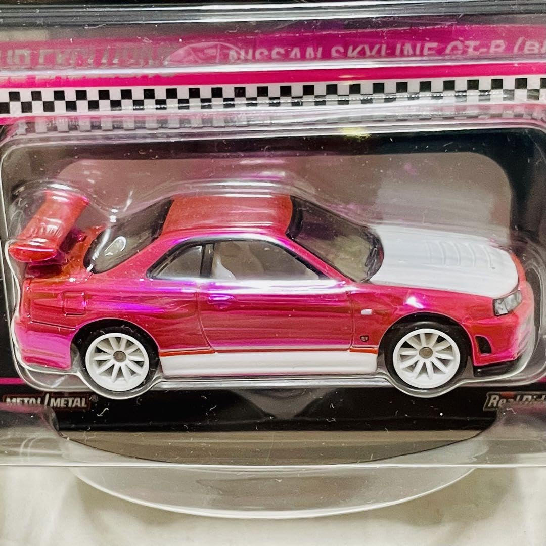 Hot Wheels RLC Pink Editions GT-R BNR34