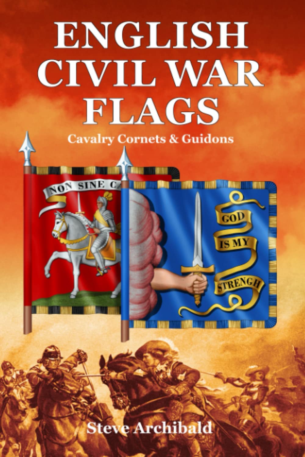 English Civil war Flags: Cavalry Cornets & Guidons
