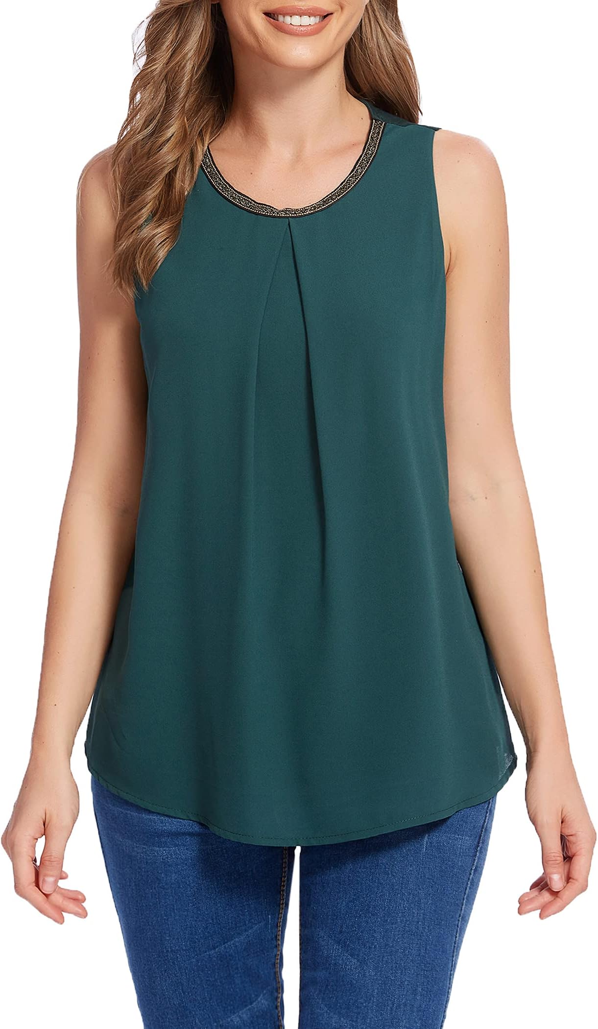 Chigant Women's Sweaters Casual Puff Long Sleeve Button Down V Neck Polo Pullover Sweater Tops Solid Color