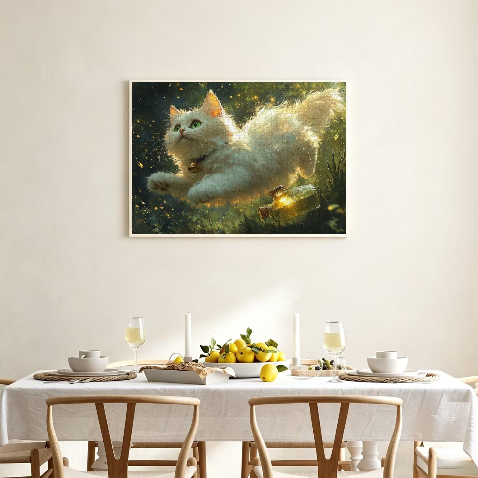 Puzzle dla dorosłych 4000, butelka dla kota, 141 x 87 cm, n-516