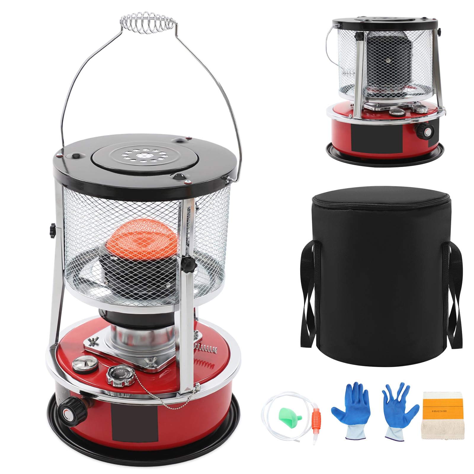 Chauffage au pétrole 8000 BTU, 5,2 l, pour intérieur