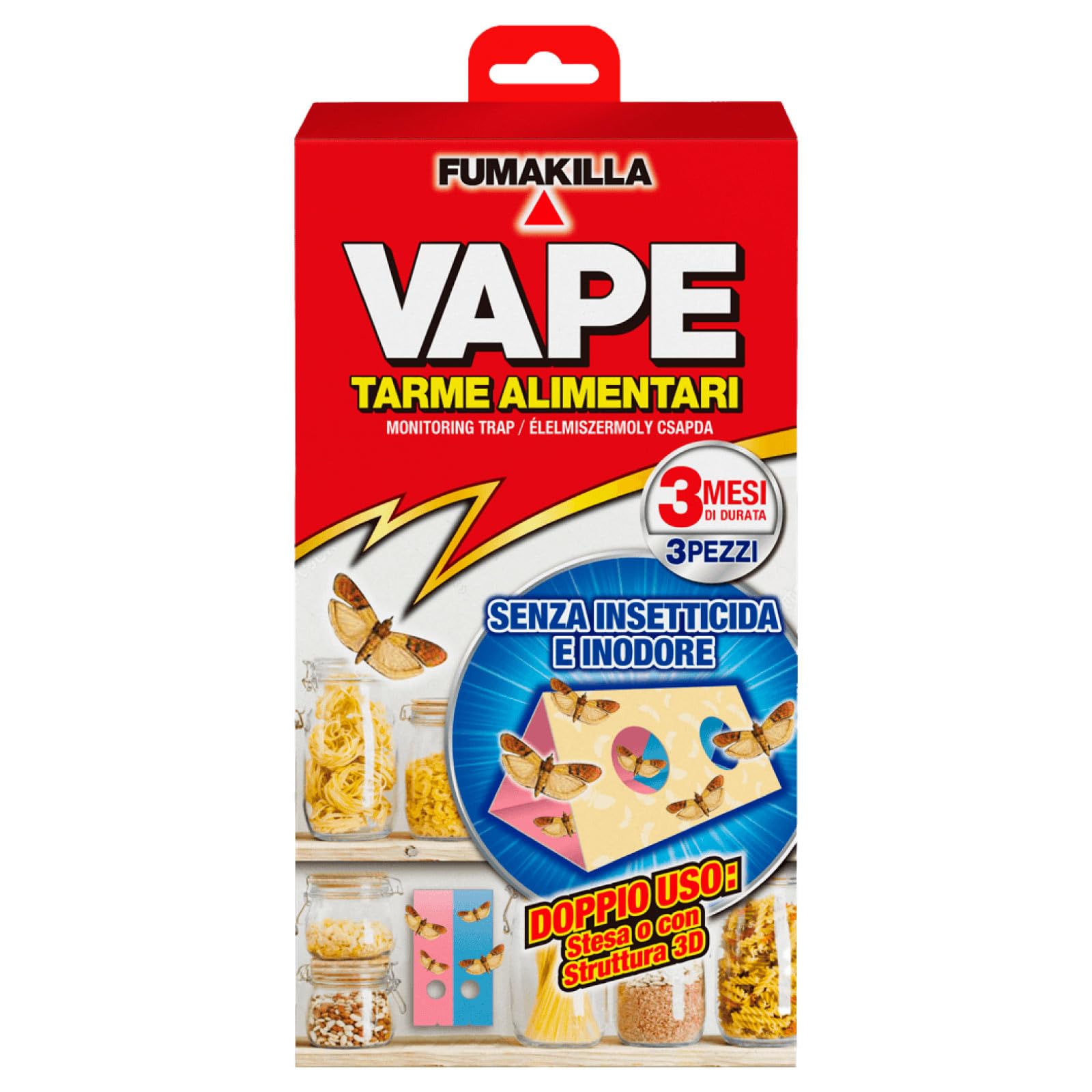 Antitarme alimentari pz.3 12 blister Vape