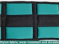 Vista 2 de Cinturón de seguridad para silla de ruedas, correa de sujeción médica de algodón, cinturón de seguridad para silla de ruedas, cinturón fijo