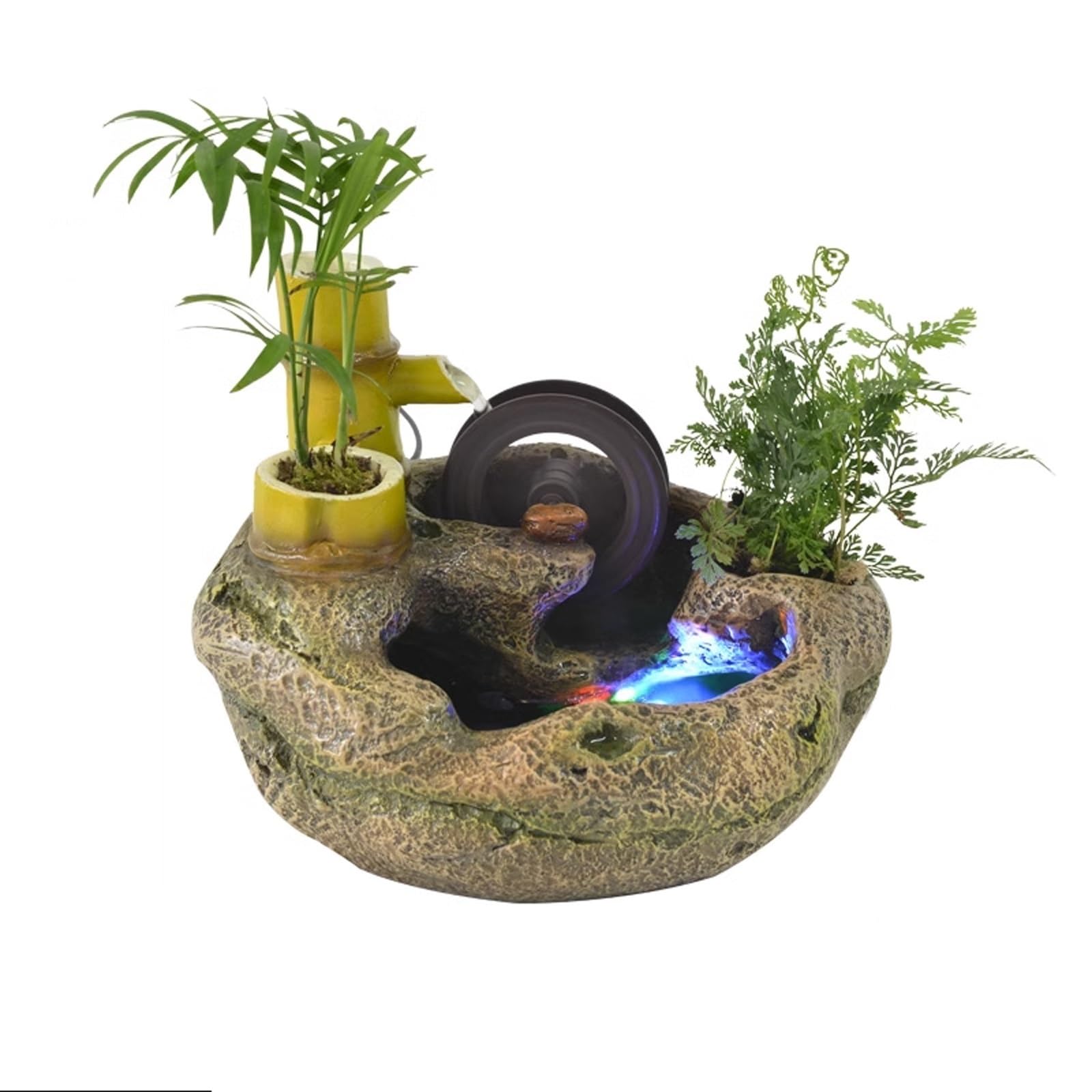 Fontaine d'intérieur TUSUOD pour chasser la monotonie du bureau avec de l'eau courante