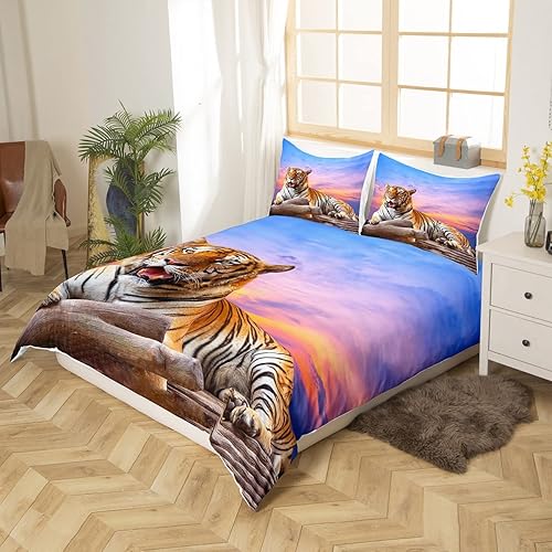 Vista 42 de Feelyou Juego de funda de edredón de vaca lechera, rosa y blanco, con estampado de fresa, vaca, para niños, adultos, kawaii, niñas, funda de edredón