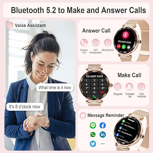 Miniatura 2 de Reloj inteligente para hombre reloj inteligente HD de 132 pulgadas con podómetro de llamada Bluetooth esfera personalizada 70 modos deportivos juego