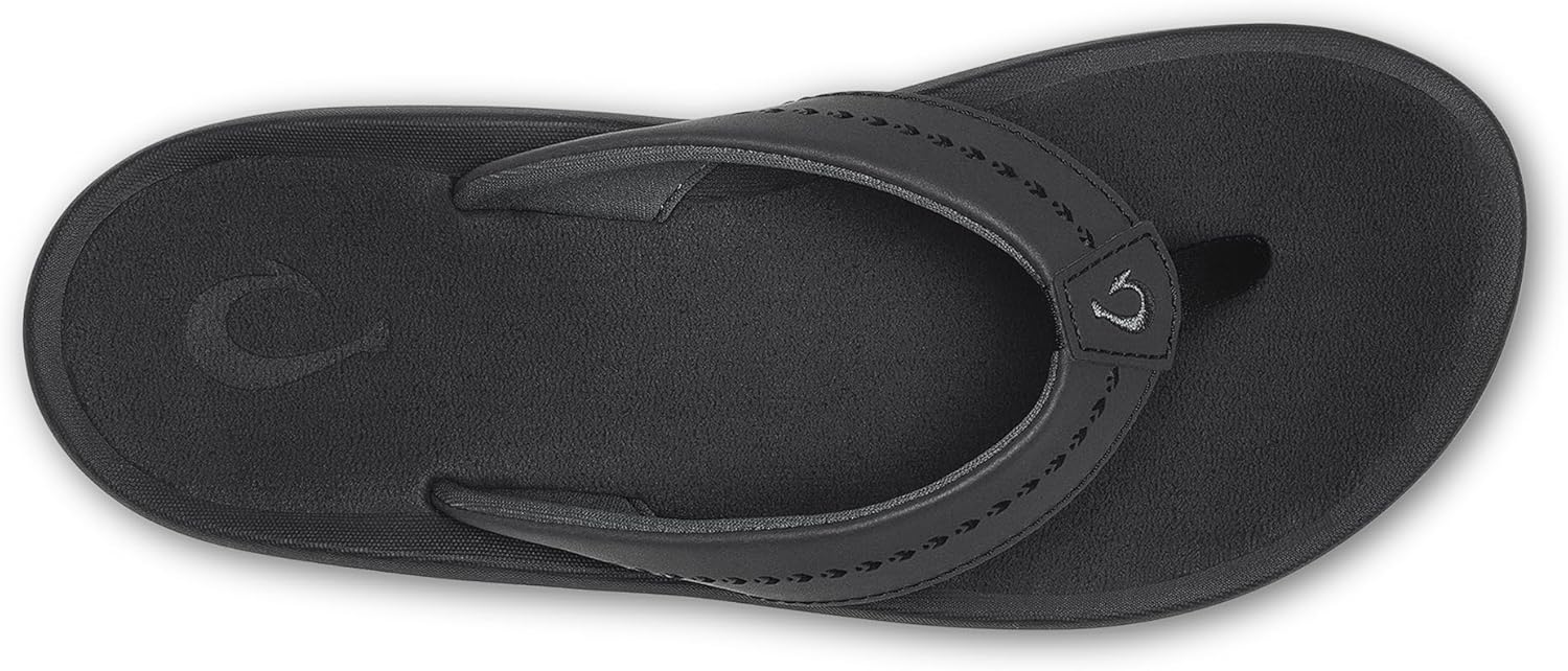 OLUKAI Ulele Women's Beach Sandals, Water-Resistant Flip-Flops, Arch Support & Comfort Fit, Lightweight With Enhanced Grip & Traction