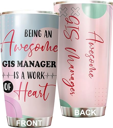 Impresionante vaso de acero inoxidable de 20 onzas, divertidos regalos de administrador de SIG a granel para cumpleaños y Navidad, regalos de