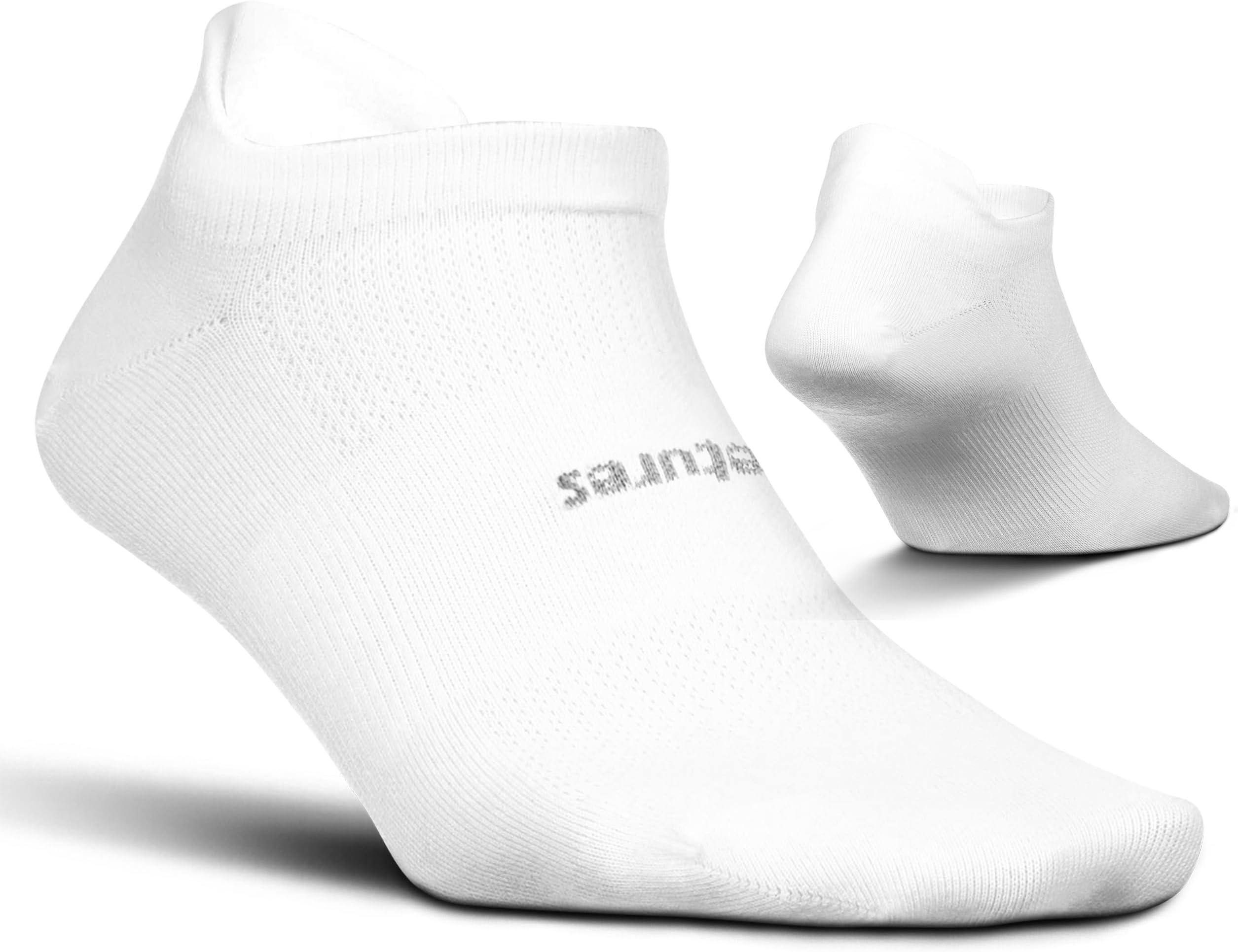 High Performance Ultra Light Ankle Sock - No Show Socks for Women & Men with Heel Tab