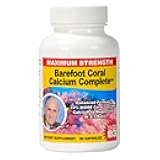 1500mg, 90 Capsules- Coral Calcium Supplement Developed by Bob Barefoot- Supports Overall Health & PH Levels- Contains Calcium, Magnesium & Vitamin D3
