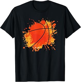 Basketball Silhouette Bball Player Coach Sports Baller T-Shirt