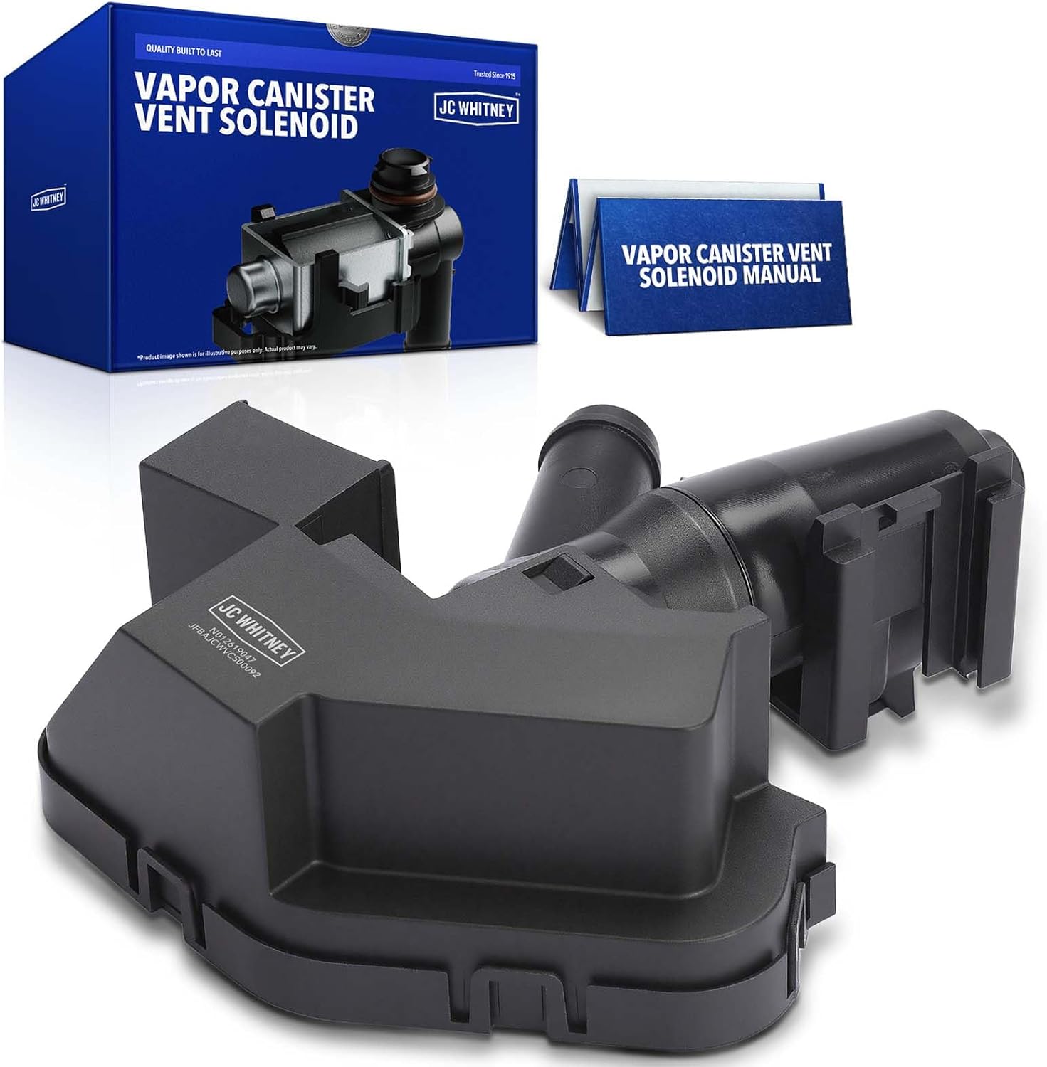 JC Whitney JFBAJCWVCS00092 Vapor Canister Vent Solenoid - Compatible with Chevrolet Malibu 1998-2003, Alero 1999-2004 - 2.2L 2.4L 3.1L 3.4L