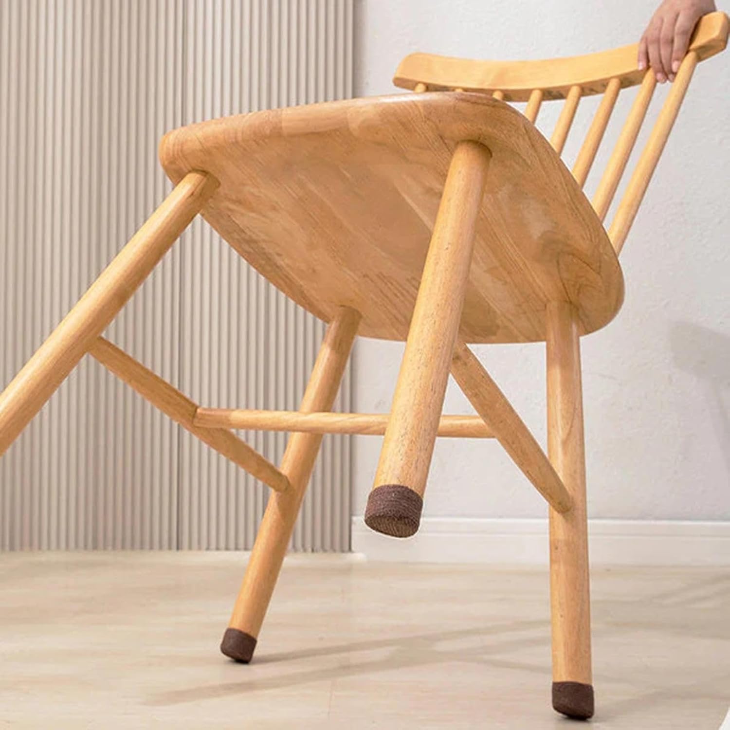 Furniture Pads for Hardwood Floors - Non Slip Furniture Leg Pads Tape - No Glue Self Adhesive DIY Chair Leg Protectors Tape