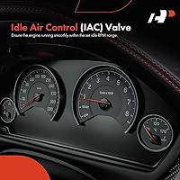 Vista 2 de A-Premium Válvula de control de aire de ralentí de inyección de combustible compatible con Hyundai Sonata 1996-1998 y Dodge Raider 1989, Ram 50