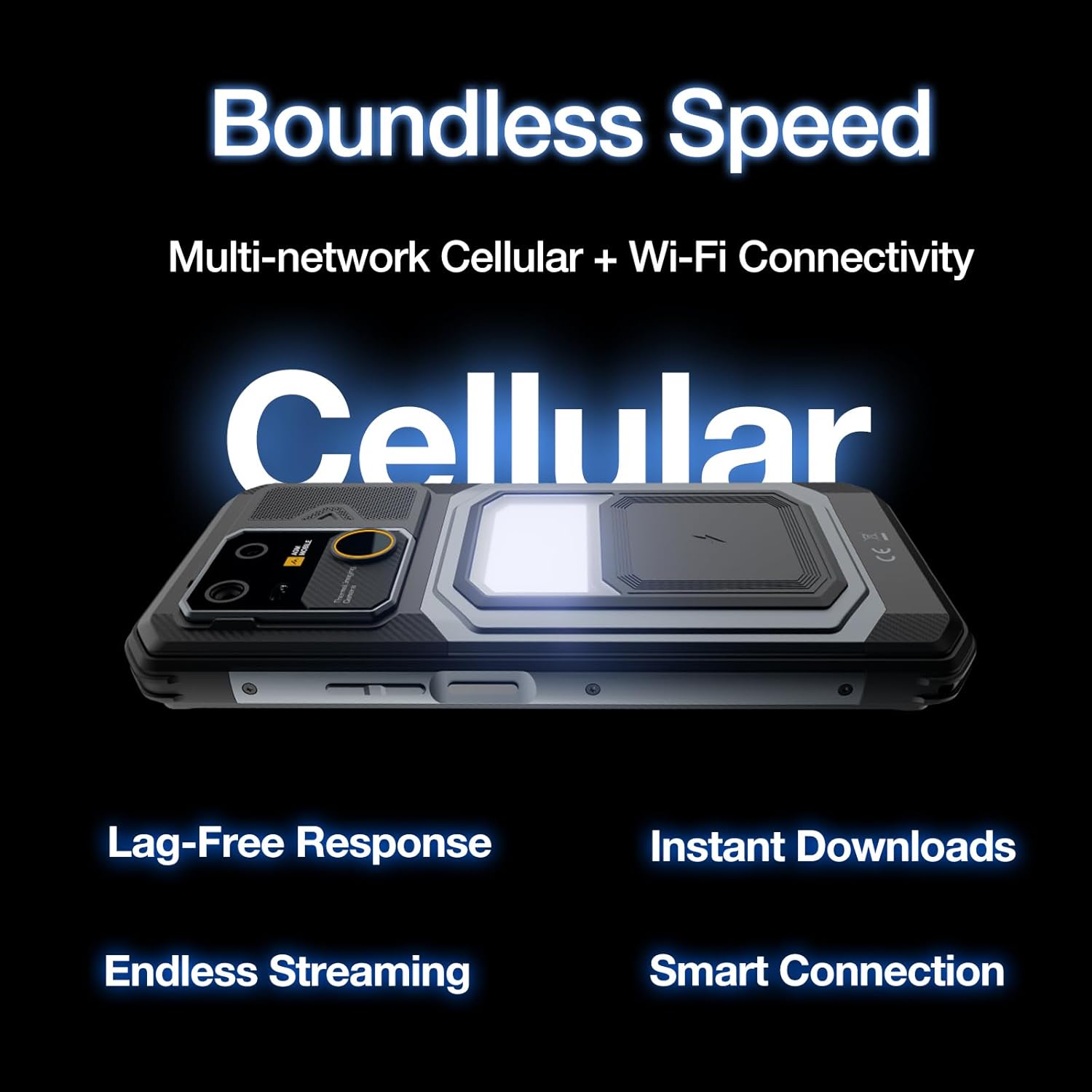 AGM G3 Rugged Smartphone and its accessories