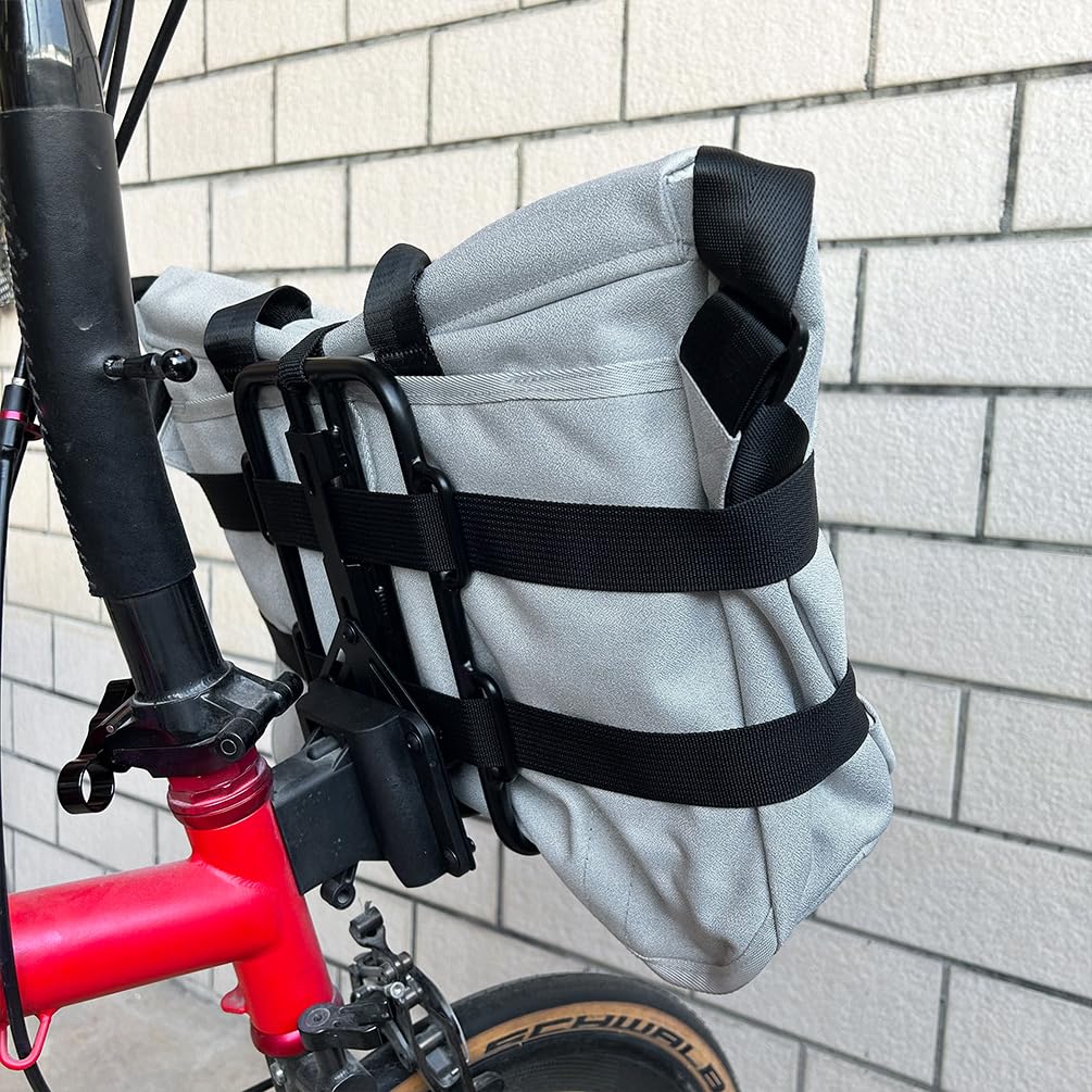 Amazon | TWTOPSEブロンプトン折りたたみ自転車用の自転車バッグラック