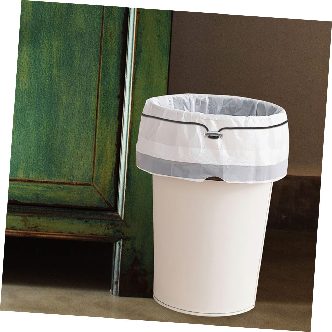 TOPBATHY 20 Pz Sacco Della Spazzatura Riparato Fascia Di Fissaggio Per Bidone Della Spazzatura Fascia Portarifiuti Chiusure Per Borsa Da Trasporto Cestino Della Banda Elastico