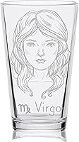 Vista 7 de AQUARIUS ZODIAC - Vaso de pinta grabado Gran idea de regalo místico de horóscopo astrología!