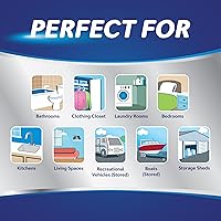 Vista 5 de DampRid Reusable Moisture Absorber with 4 Drop-In Tablets, Fragrance Free, 15.8 oz., Attract and Trap Excess Moisture & Eliminate Musty Odors for