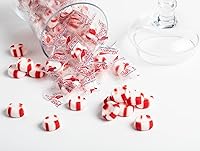 Vista 7 de Red Bird Soft Peppermint Candy, Individually Wrapped, Gluten Free Breath Mints, 52 oz Tub