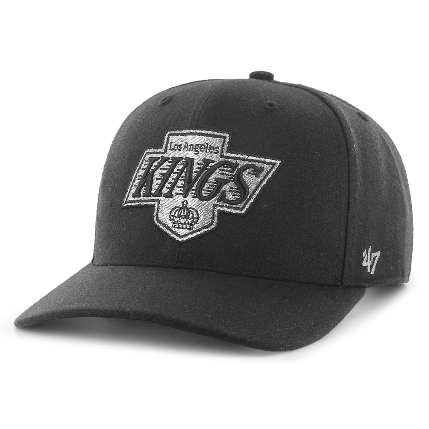 '47 Los Angeles Kings 1988 Vintage Cold Zone MVP DP Snapback NHL Cap Black
