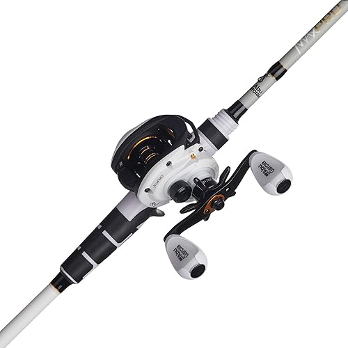 Abu Garcia Pro Max & Max Pro - Carrete de cebo de perfil bajo y caña de pescar