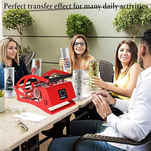 Miniatura 2 de Máquina de prensa de calor para vasos, prensa de calor de 20 onzas, sublimación para sublimación recta y delgada de 11 oz, 15 onzas, 16 onzas, 20