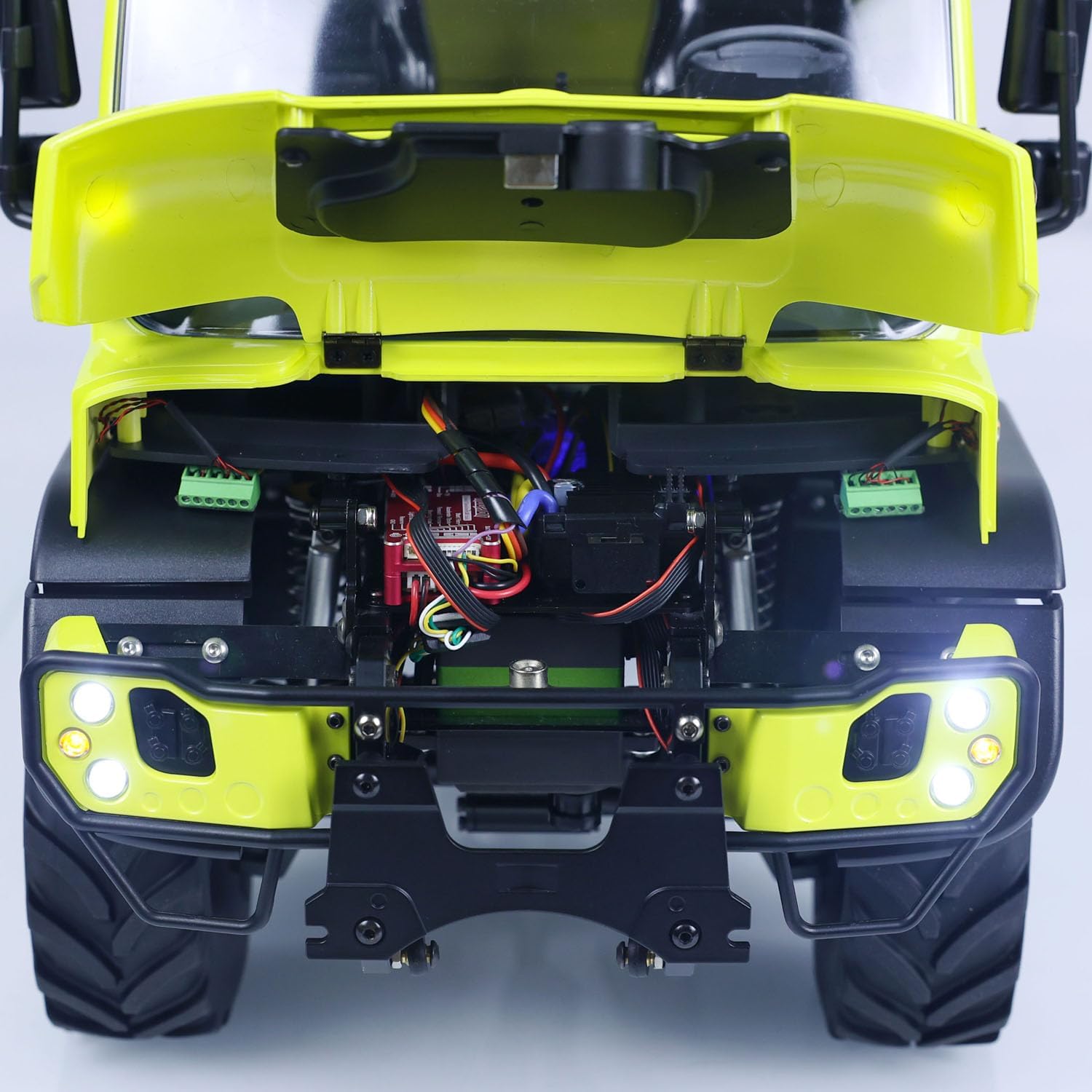 1/10 U423 4X4 Remote Control Off-Road Vehicles Four-Wheel Drive Two Speed Transmission RC Crawler Climbing Car Model for Adult Hobby