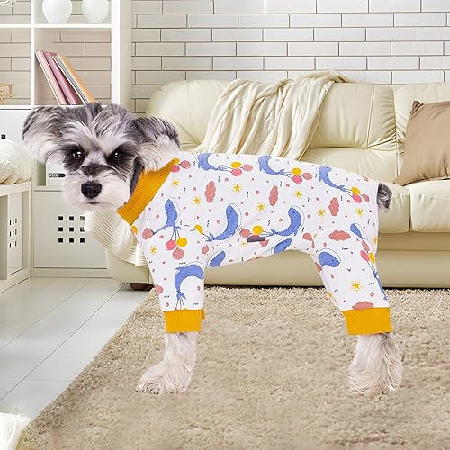 Miniatura 3 de Traje de recuperación de cirugía para perros, mameluco para cirugía hembra, perros machos, pijamas de manga larga, mameluco para perros pequeños,