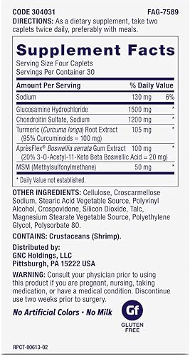 Miniatura 2 de GNC TriFlex FastActing 240 cápsulas